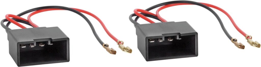 Speaker adapter kabel BMW Diverse modellen  (2 x) Bass