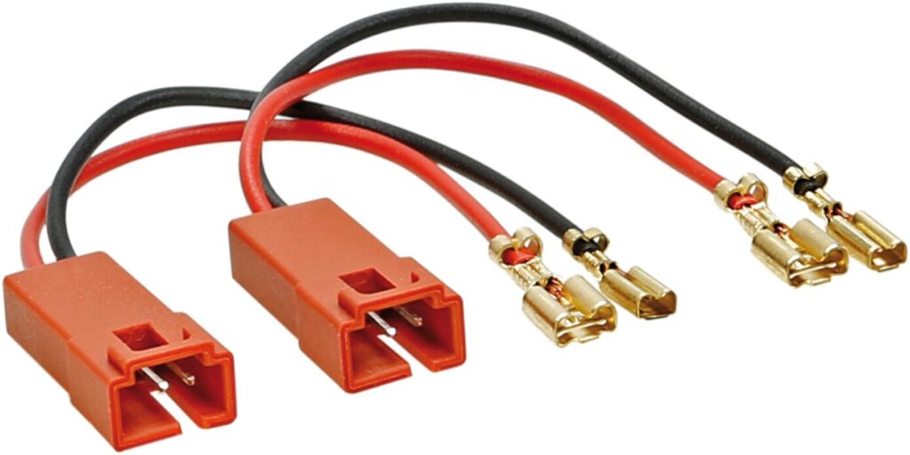 Speaker Adapter Kabel 2 polig Fiat Ducato - Peugeot Boxer - Lancia Ypsilon (2 x)