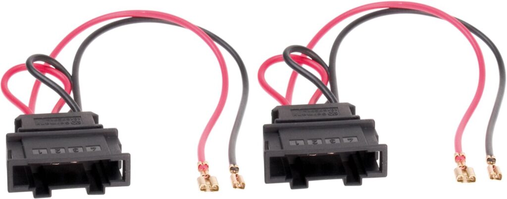 Speaker Adapter Kabel (2x) Volkswagen Golf 4/ Golf 5/ Golf 6/ Polo