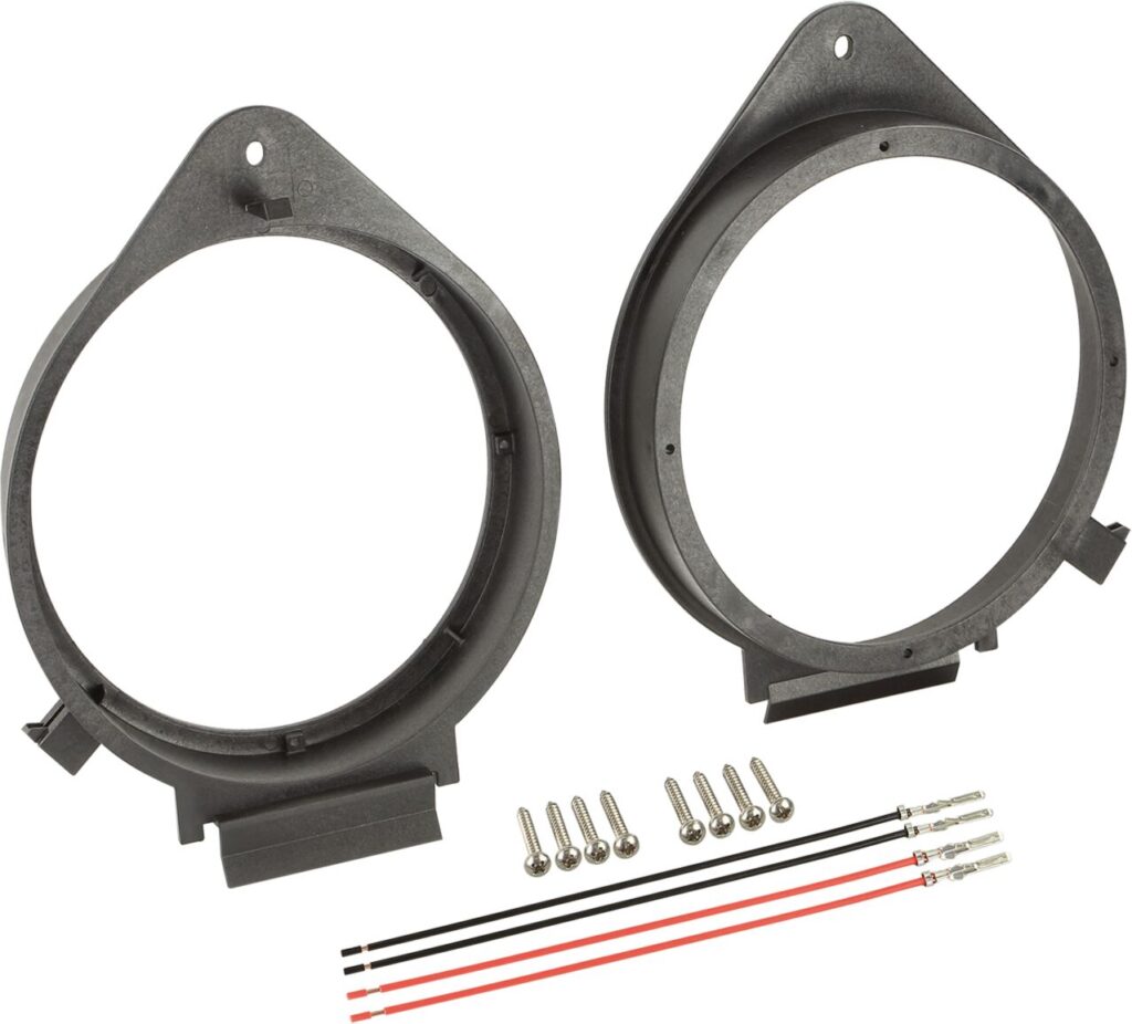 Speaker Ringen Ø 165 mm Div.mod. Opel -Chevrolet Cruze Voorportier Met ingebouwde speakerconnector