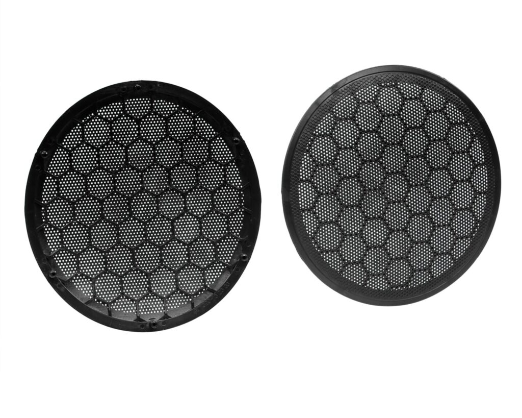 Speaker Grill set Ø 165 mm Div.modellen Seat -Volkswagen Kleur: Zwart > Voorportier/Achterportier