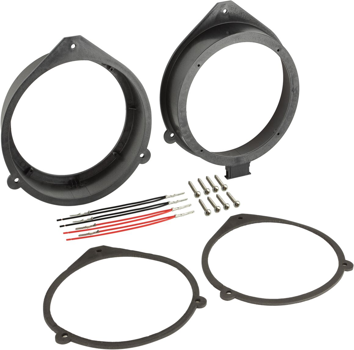 Speaker Ringen Ø 165mm Audi A4/R8 - -Saab 9-3-Seat Exeo Met speakerconnector - Afbeelding 3