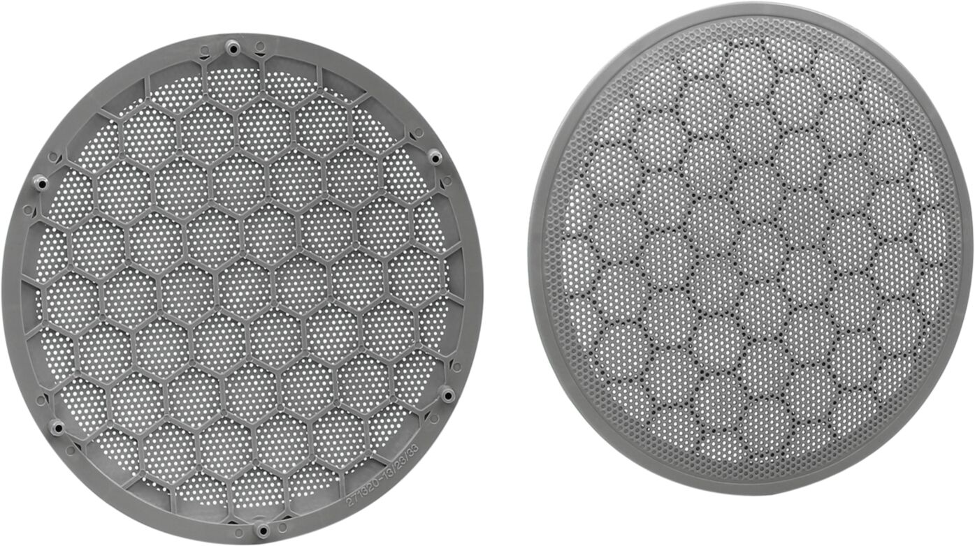 Speaker Grill Ø 165 mm Div.modellen Seat - Volkswagen Kleur: Grijs > Voorportier+Achterportier