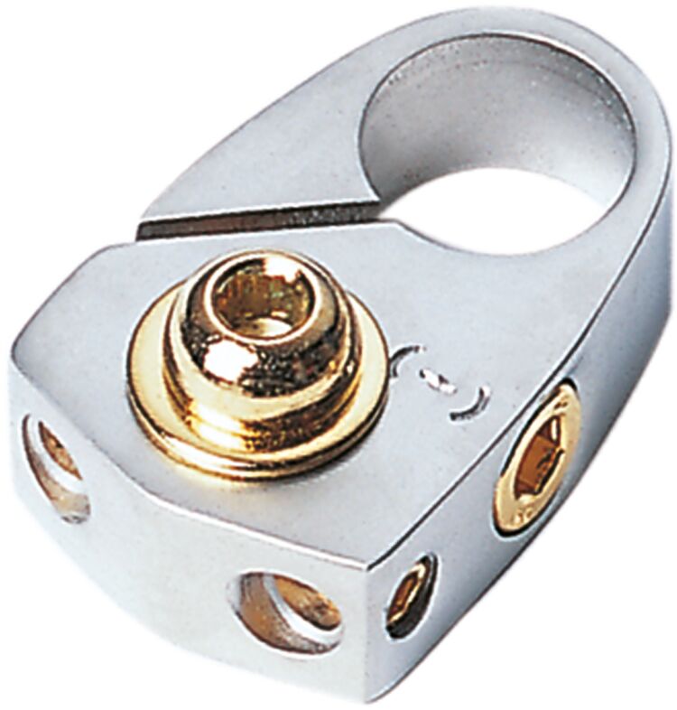 Batterij Behuizing /minus pole with battery cap 2 x 10mm²