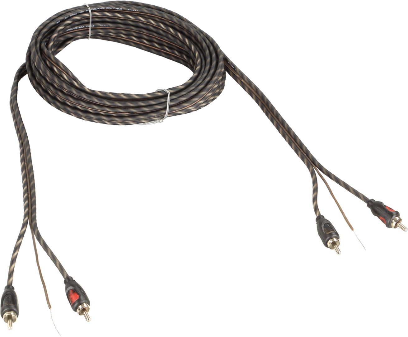 RCA kabel TYRO Economy Line 500cm met remote kabel - Afbeelding 2