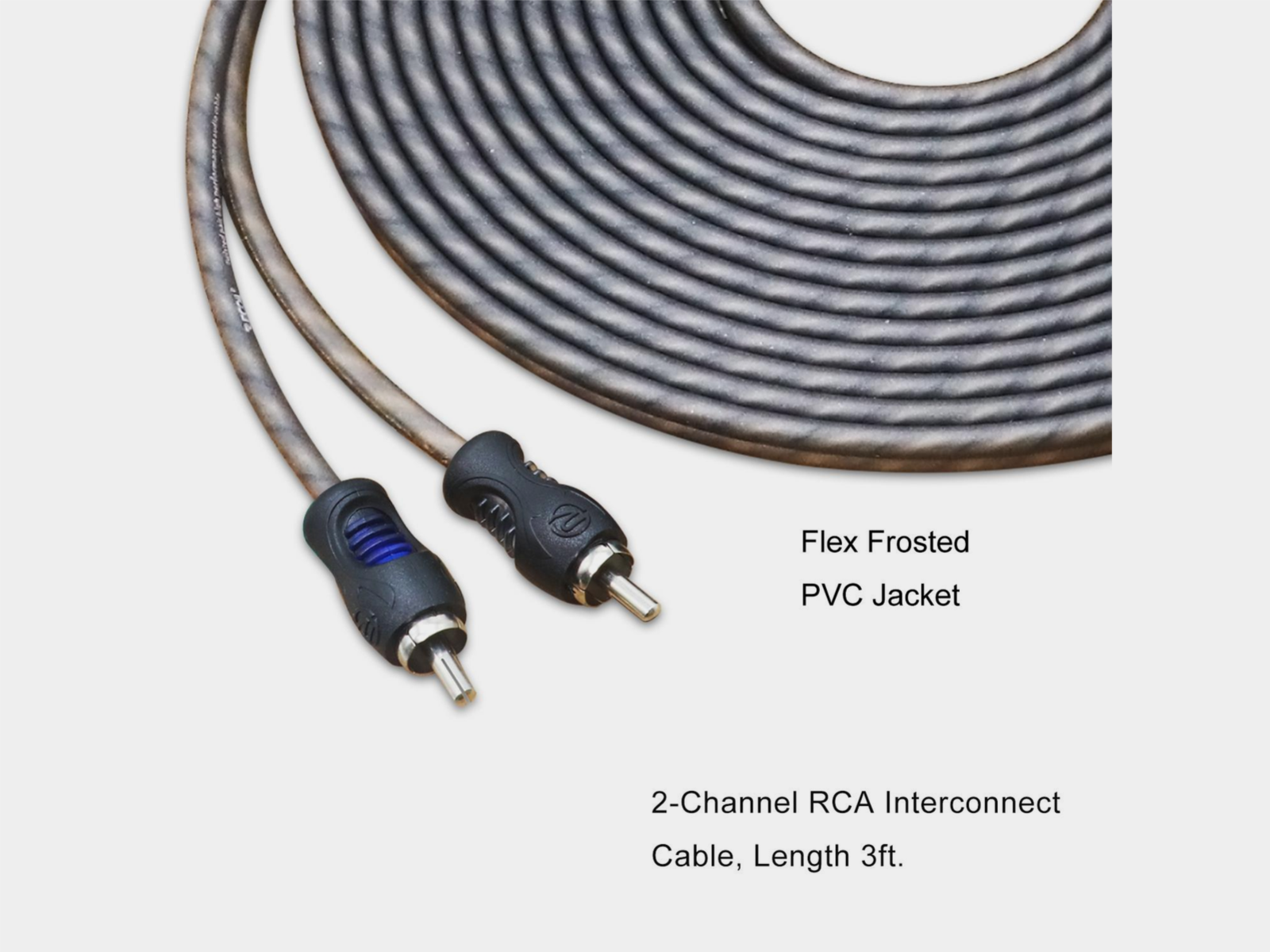 Recoil Echo OFC RCA Cinch Cable 2 Channel 90cm - Afbeelding 4