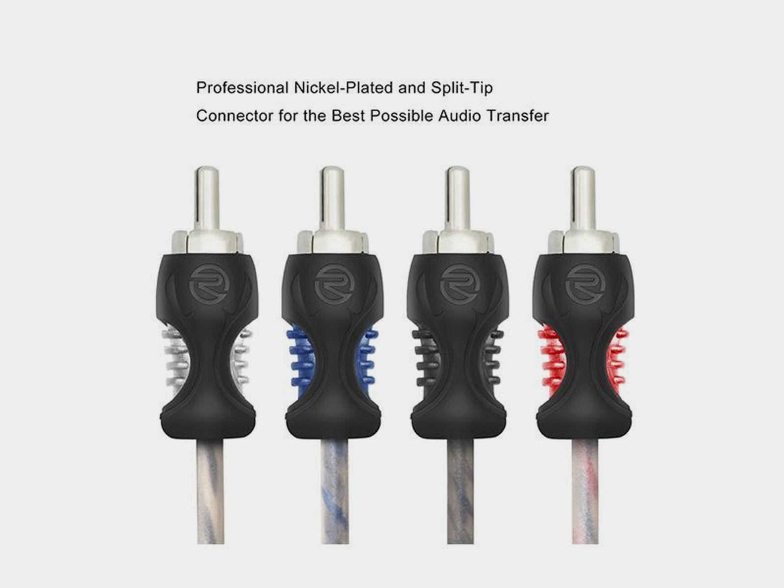 Recoil Echo OFC RCA Cinch Cable 4 Channel 510cm - Afbeelding 5