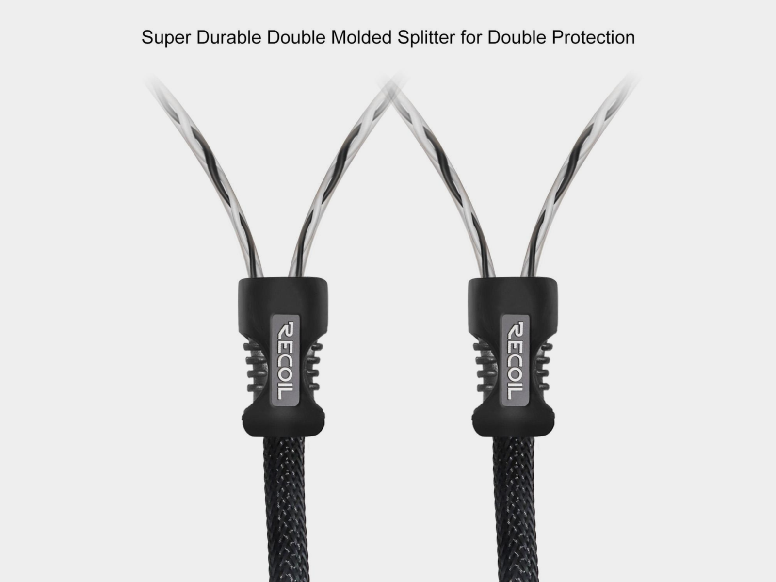 Recoil Premium OFC RCA Cinch Cable 2 Channel 510cm - Afbeelding 2