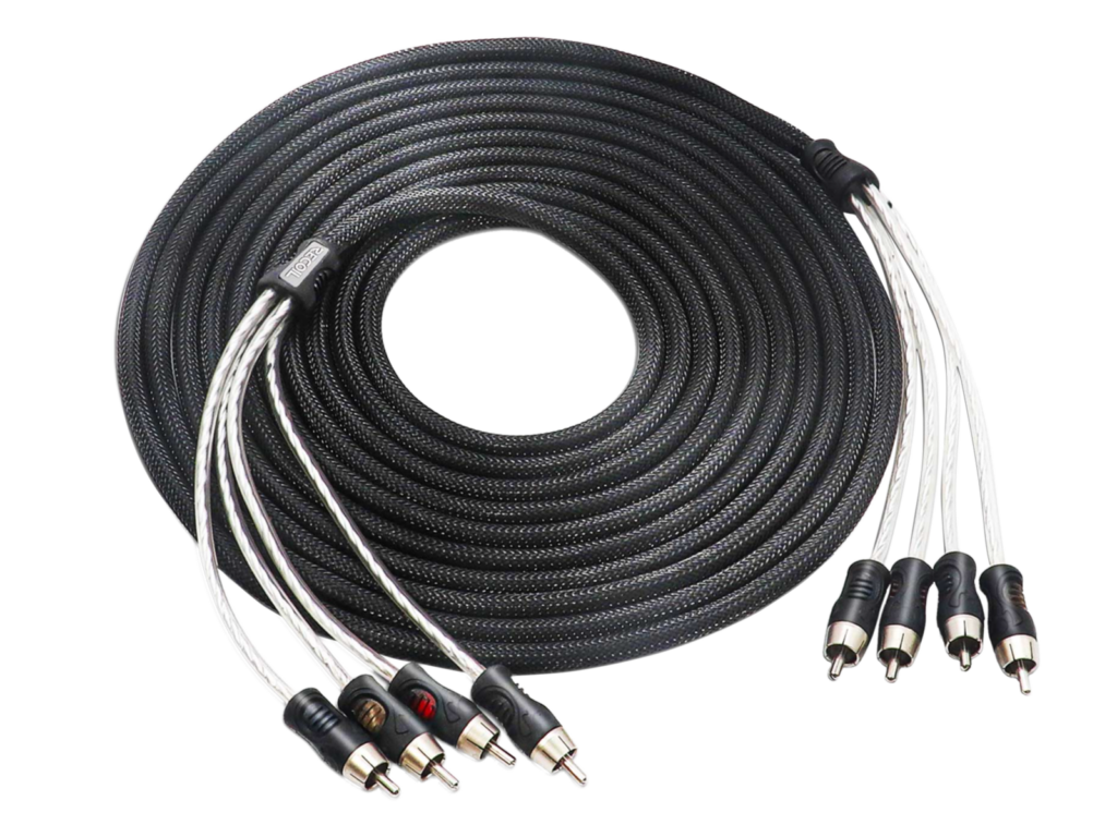 Recoil Premium OFC RCA Cinch Cable 4 Channel 510cm