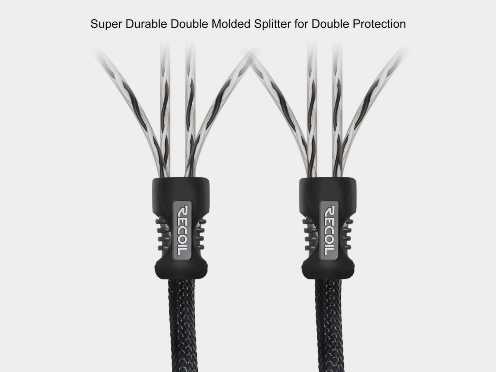 Recoil Premium OFC RCA Cinch Cable 4 Channel 510cm - Afbeelding 2