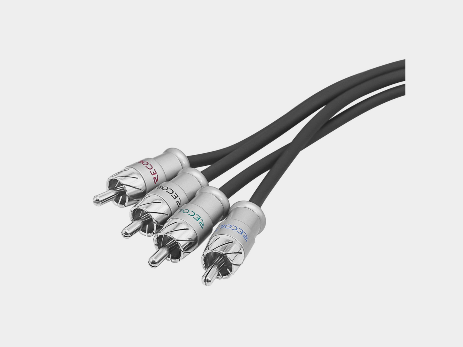 Recoil Echo Max Premium OFC RCA Cinch Cable 4 Channel 360cm - Afbeelding 6