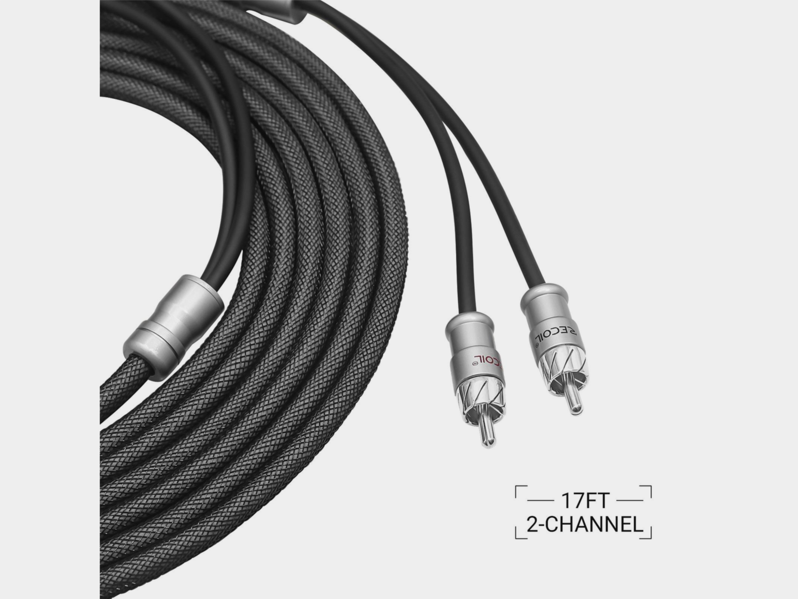 Recoil Echo Max Premium OFC RCA Cinch Cable 2 Channel 510cm - Afbeelding 7