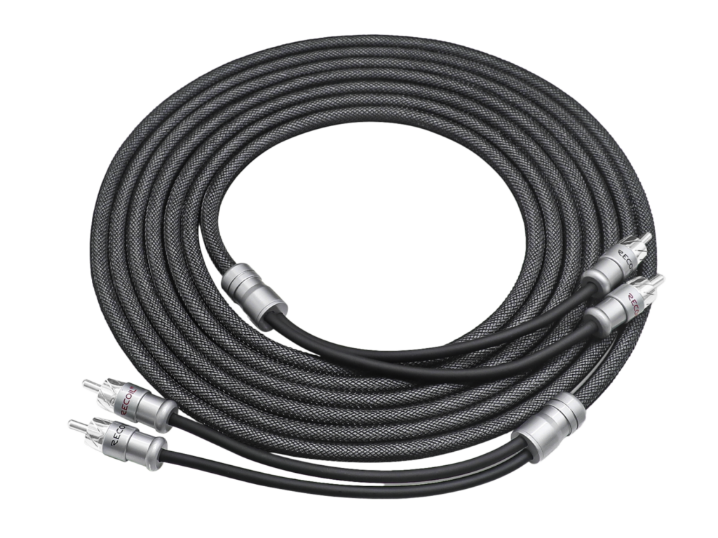 Recoil Echo Max Premium OFC RCA Cinch Cable 2 Channel 510cm