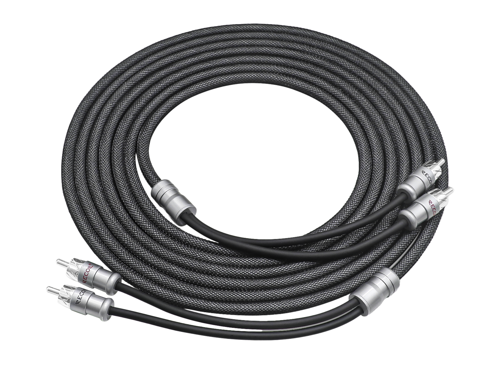 Recoil Echo Max Premium OFC RCA Cinch Cable 2 Channel 510cm
