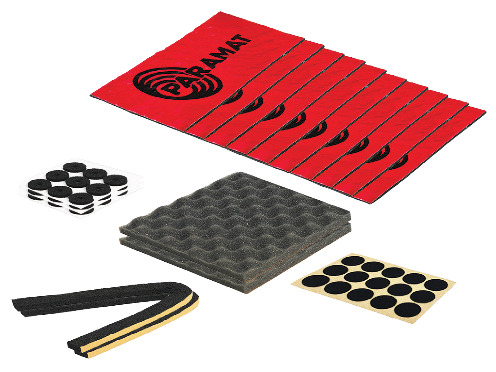 Paramat-set voor geluidsisolatie van luidsprekers – complete set