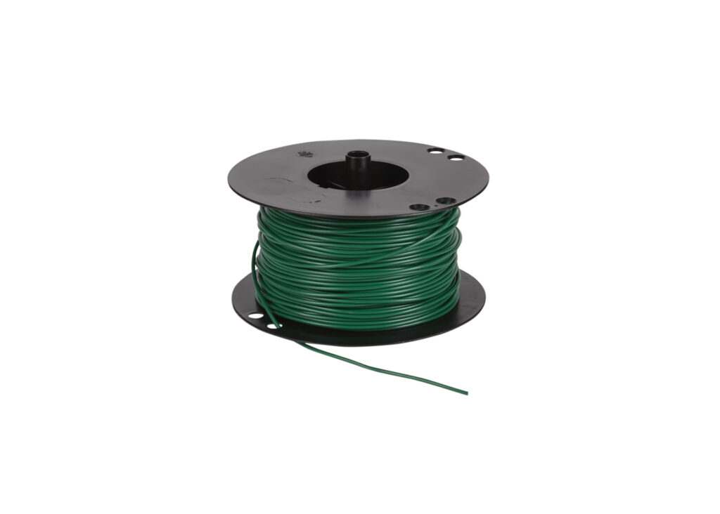Voedingskabel haspel 0.75 mm² groen 100 Meter