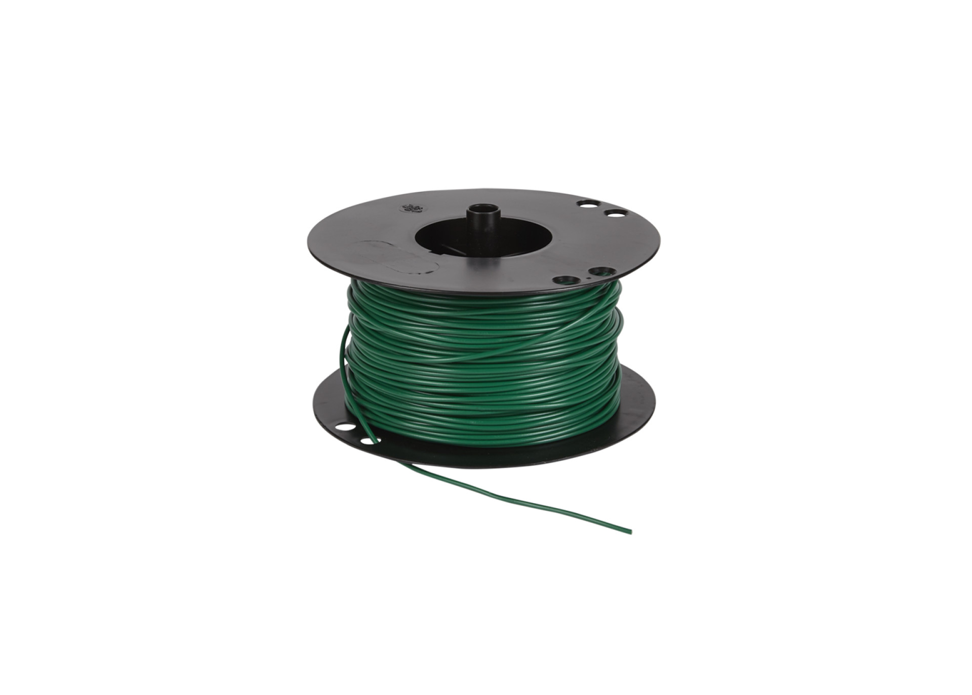 Voedingskabel haspel 0.75 mm² groen 100 Meter