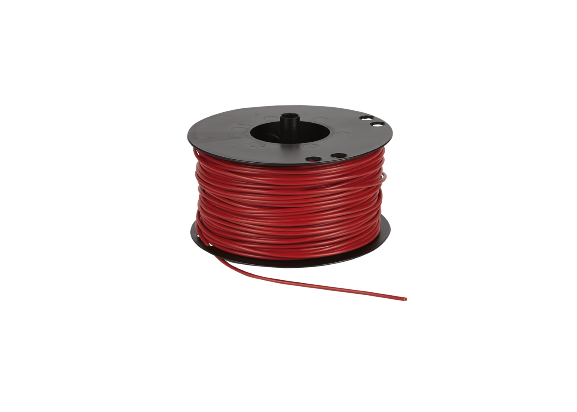 Voedingskabel haspel 1.50 mm² rood 100 Meter