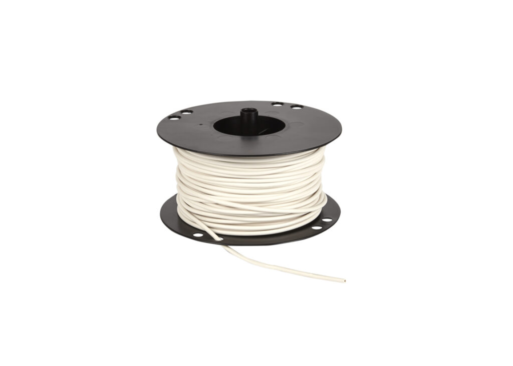 Voedingskabel haspel 2.50 mm² wit 50 Meter