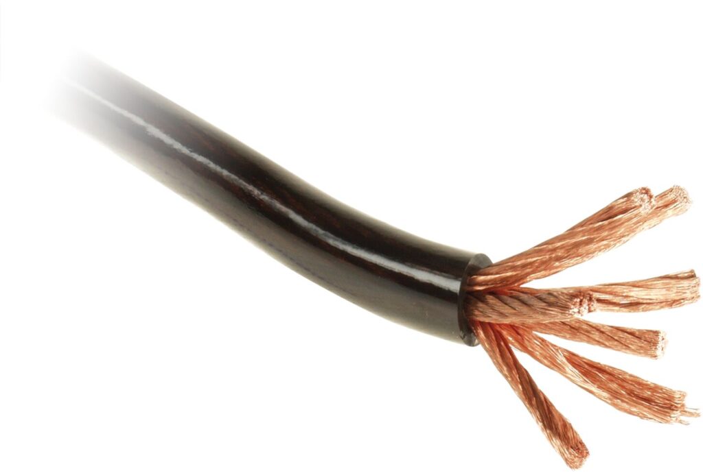 Voedingskabel 35,00 mm² zwart 25 Meter