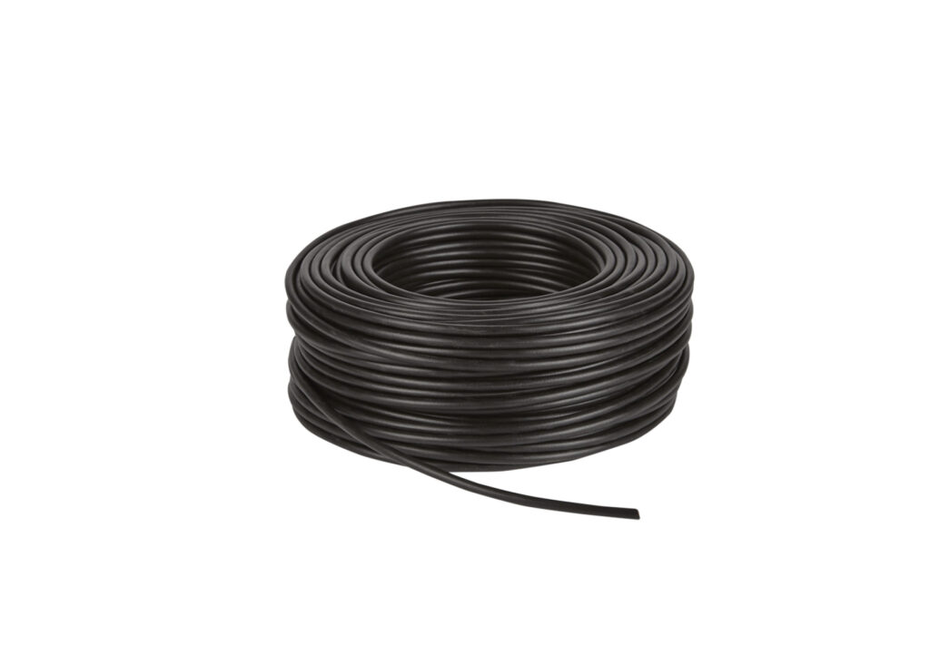 Voedingskabel in doos 6 mm² zwart 50 Meter