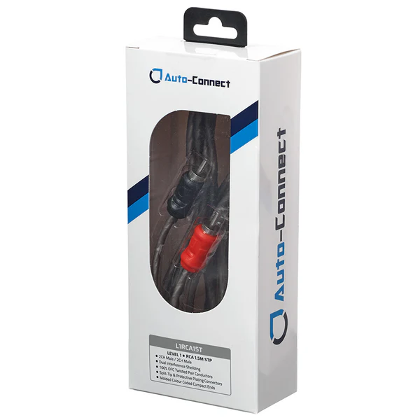 Auto-Connect Level 1 RCA cable 1,5m - Afbeelding 2