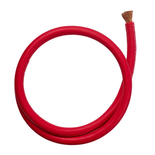 Auto-Connect Power Cable CCA Flex 53mm2 Red 20m - Afbeelding 4