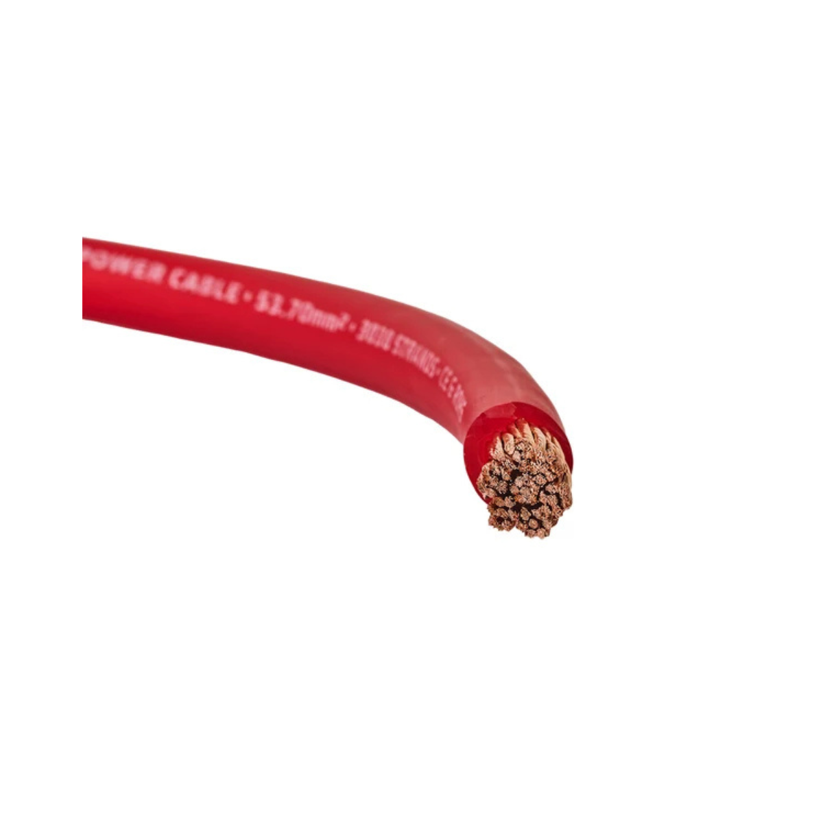 Auto-Connect Power Cable OFC Flex 53mm2 Red 20m - Afbeelding 2