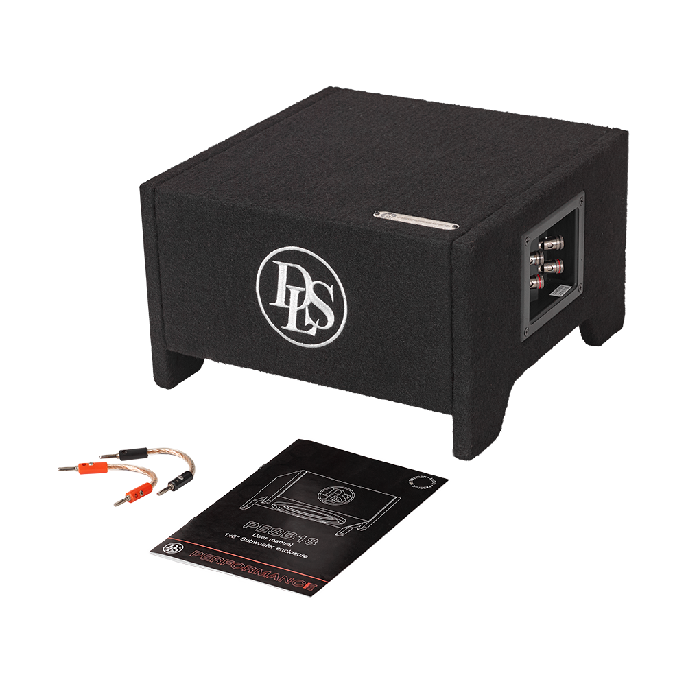 DLS 1x8" / 2500mm Slim Subwoofer Kist (Downfire) - Afbeelding 2