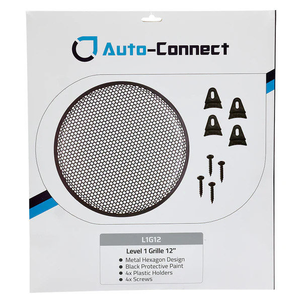 Subwoofer grill 12" Level 1 - Afbeelding 2