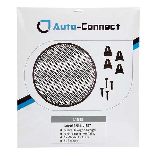 Subwoofer grill 15" Level 1 - Afbeelding 2