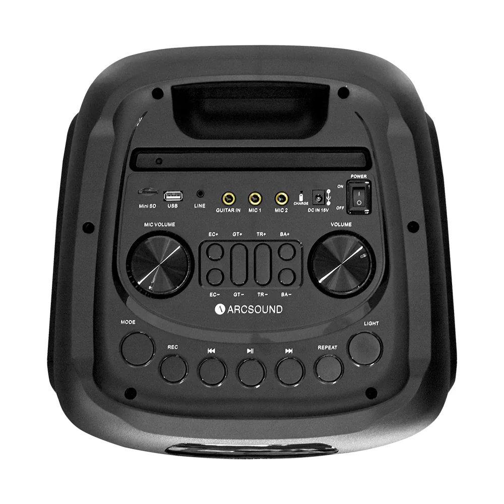 Arcsound HAZE Bluetooth speaker 120W, black - Afbeelding 7
