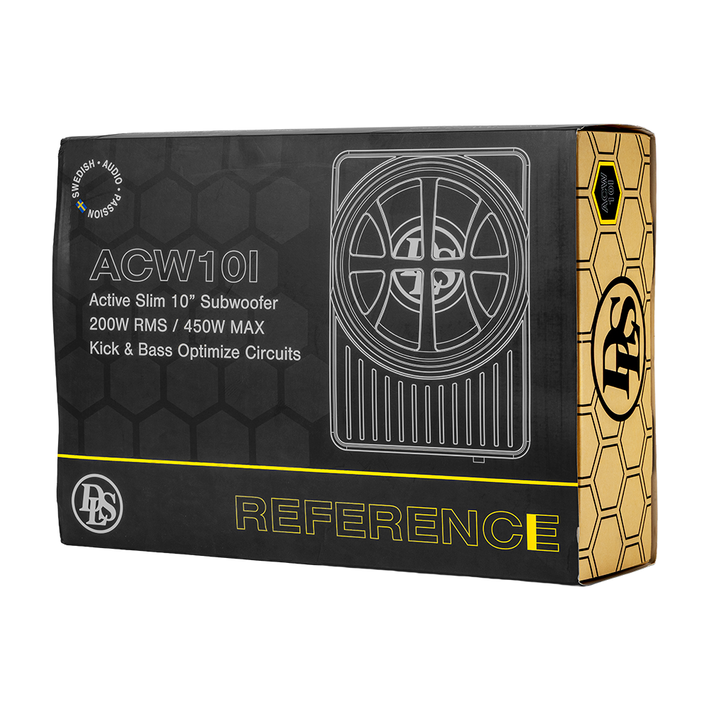 DLS 10" versterkte subwoofer ACW10i underseat - Afbeelding 7