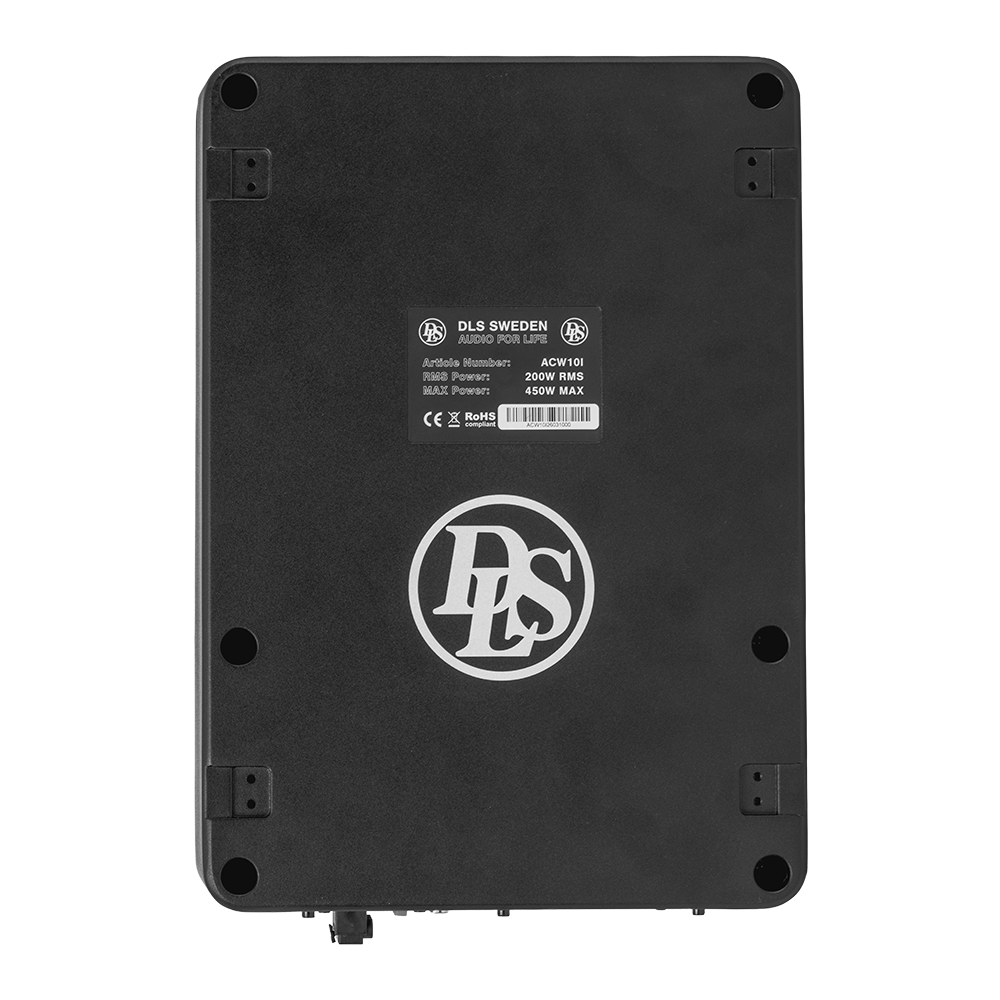 DLS 10" versterkte subwoofer ACW10i underseat - Afbeelding 5