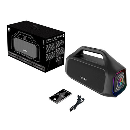 Arcsound STEAM BoomBox 200W, black - Afbeelding 8