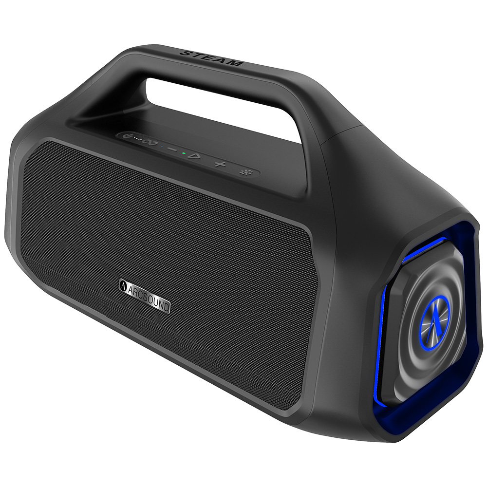 Arcsound STEAM BoomBox 200W, black - Afbeelding 2