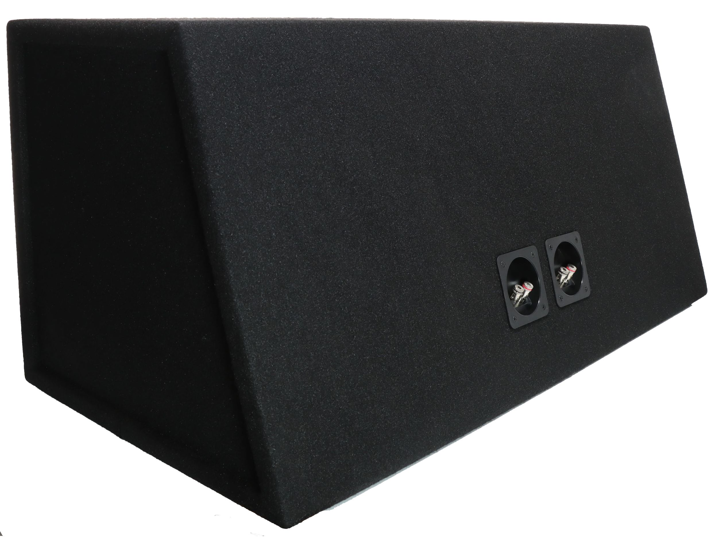 AUDIO SYSTEM Dubbele lege behuizing. Bassreflexbehuizing van 2x 42 Liter voor 2x 30 cm Bass - Afbeelding 4