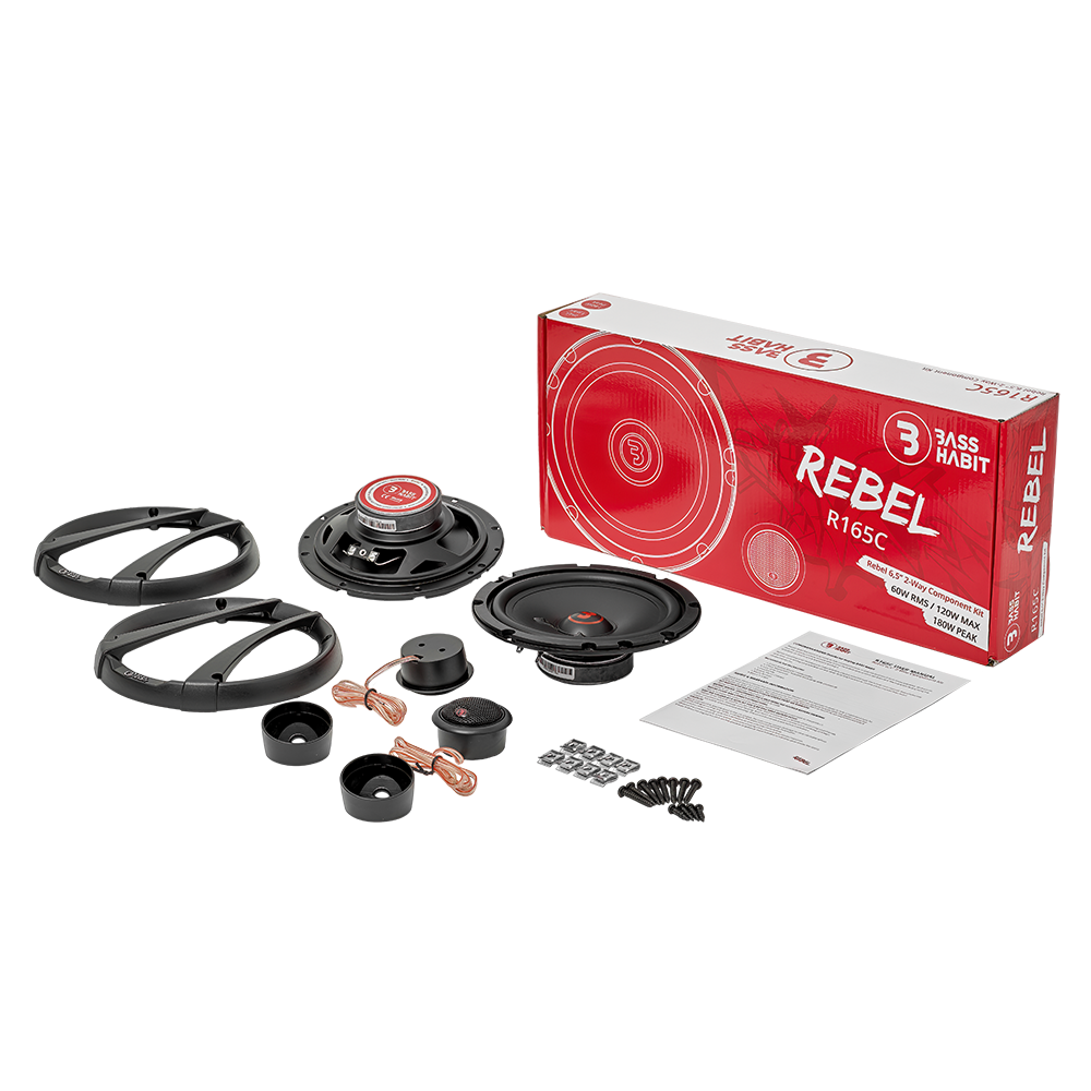 BASS HABIT REBEL 6,5" Component speaker - Afbeelding 2