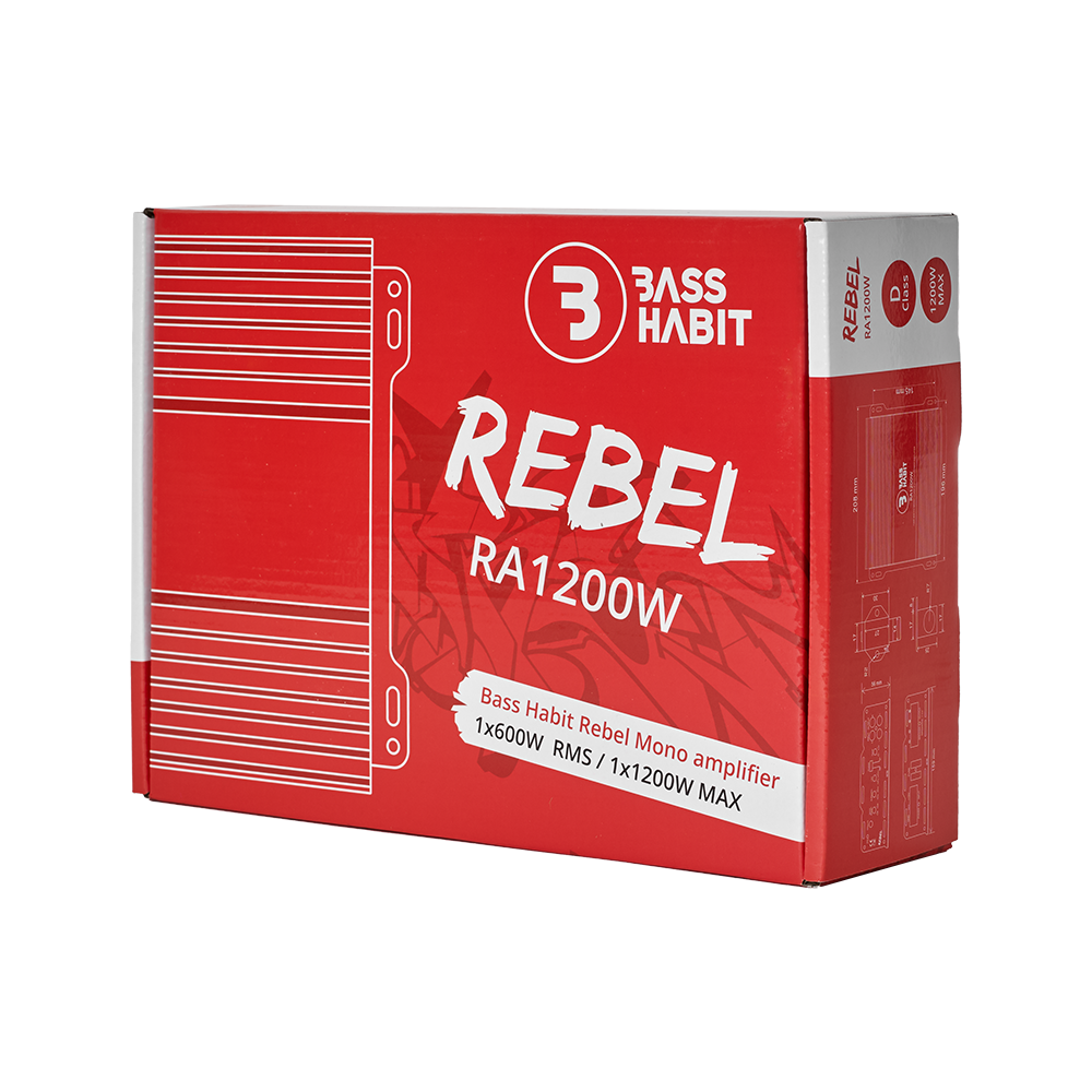 BASS HABIT REBEL Mono amplifier - Afbeelding 3