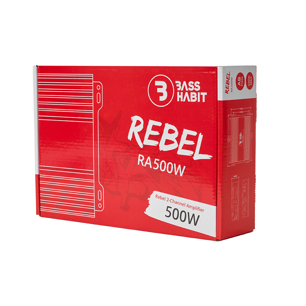 BASS HABIT REBEL 2ch amplifier - Afbeelding 6