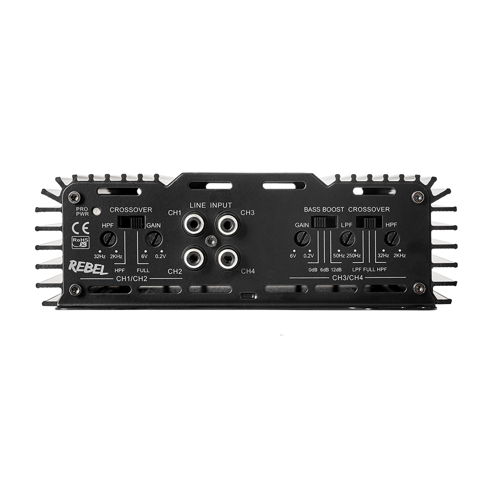 BASS HABIT REBEL 4ch amplifier - Afbeelding 5