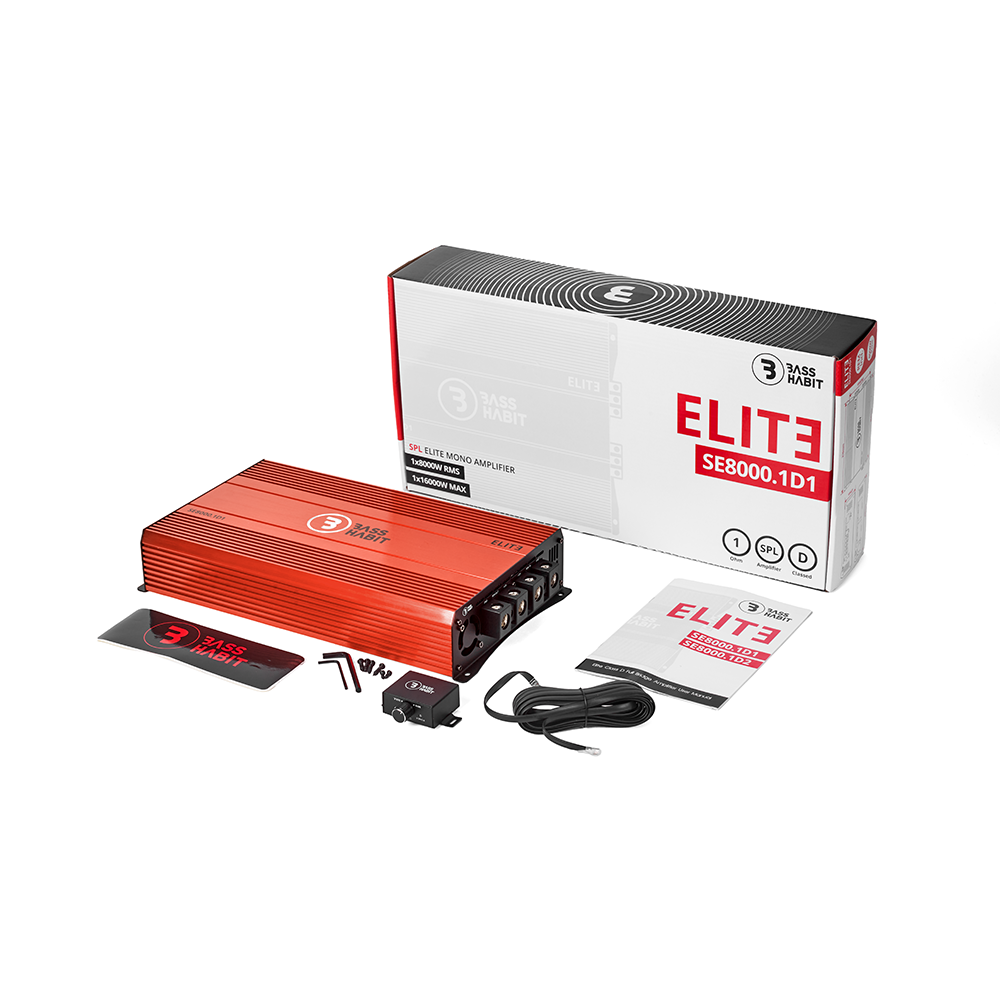 BASS HABIT ELITE G2 Mono 1 Ohm amplifier - Afbeelding 7