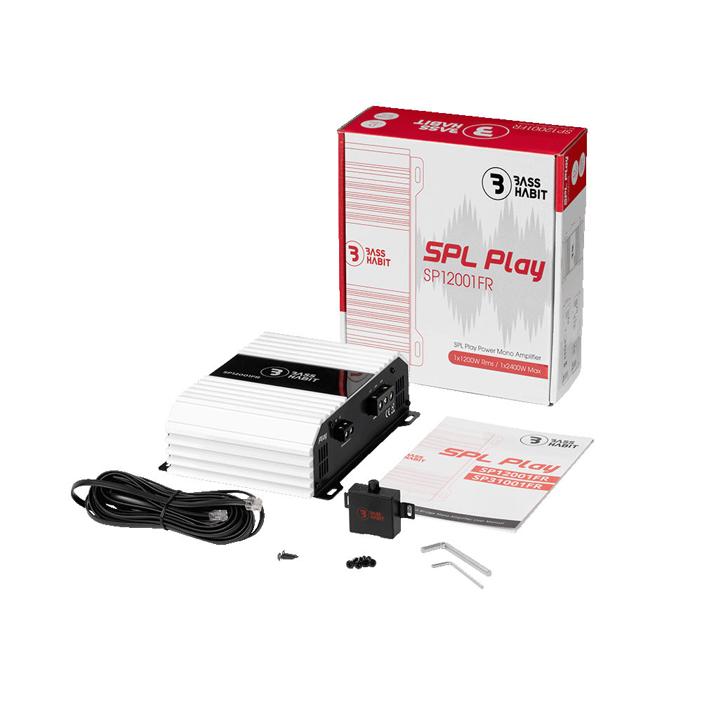 BASS HABIT SPL PLAY Mono Amplifier 1200W RMS - Afbeelding 7