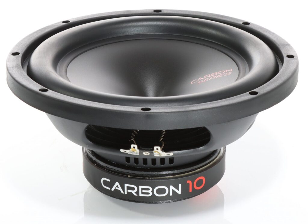 Carbon-Serie 250 mm EFFICIENT Subwoofer 4 ohm 350/250 Watt