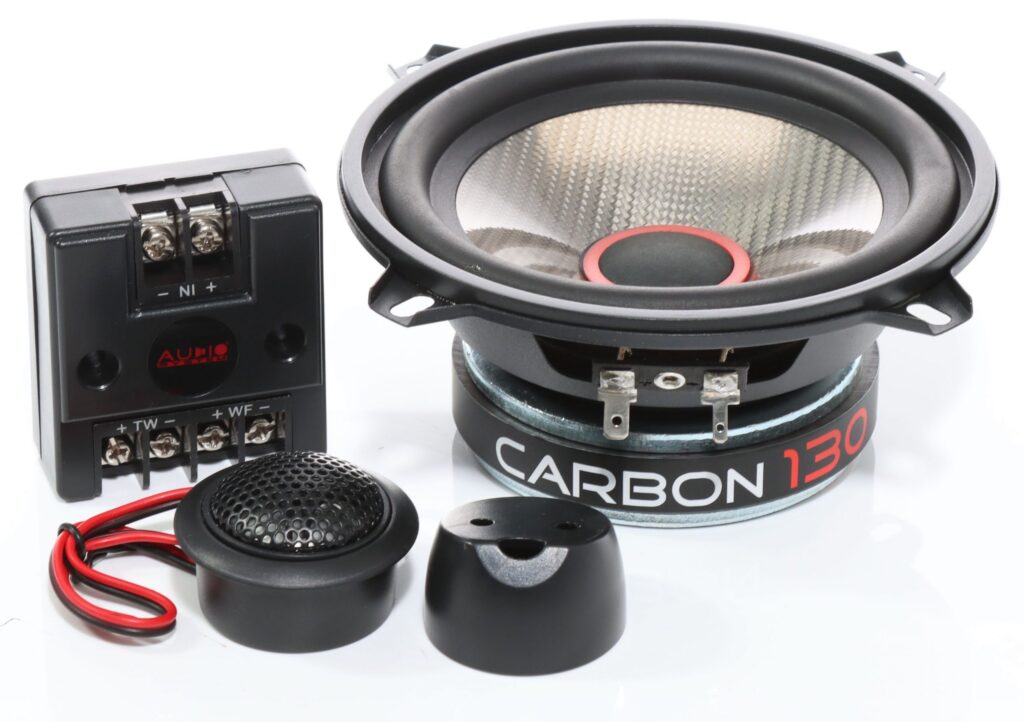 Carbon- Series 130mm 2-weg Composet 2x110/70 watt