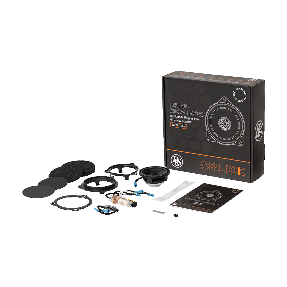 DLS Cruise BMW 4" Plug'n'Play Coaxial Speaker / Centre - Afbeelding 7