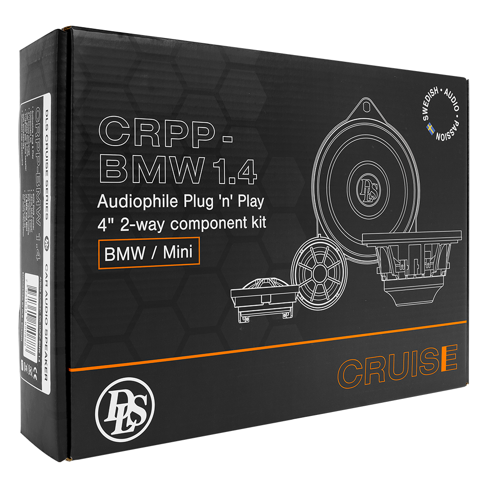 DLS Cruise BMW 100mm, Plug'n Play component luidspreker - Afbeelding 6