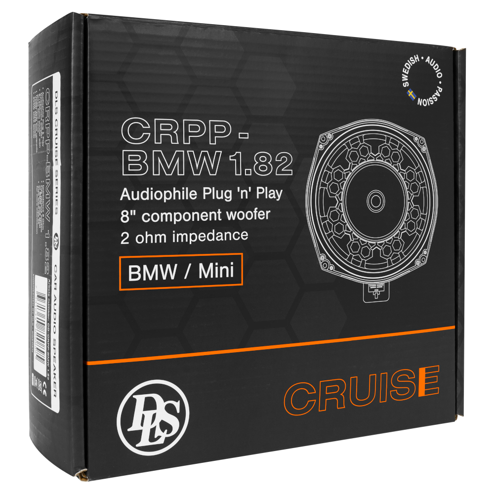 DLS Cruise BMW 200mm, Plug'n Play subwoofer 2Ohm - Afbeelding 7