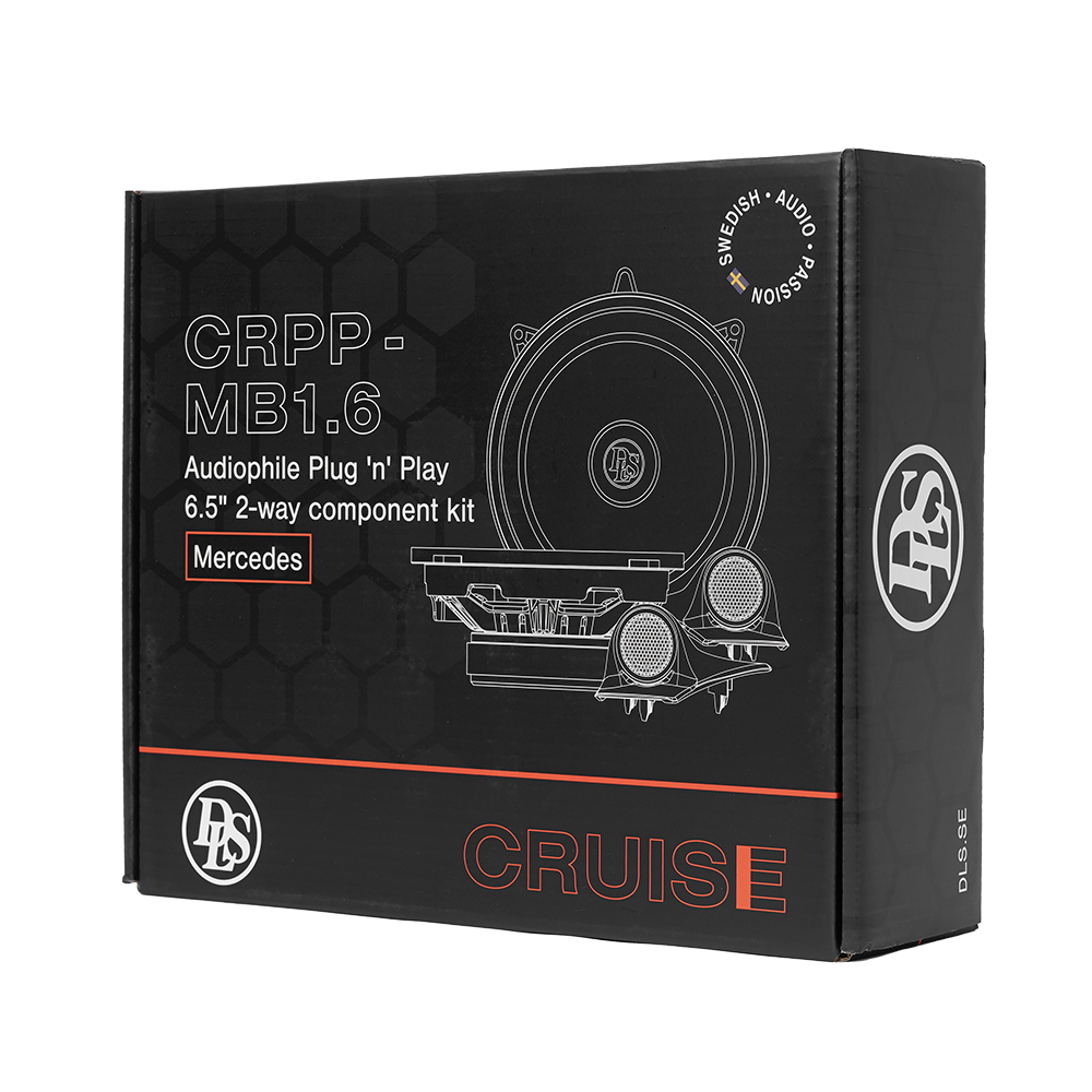 DLS Cruise Mercedes 6,5" Plug'n'Play Component Speaker Kit - Afbeelding 4