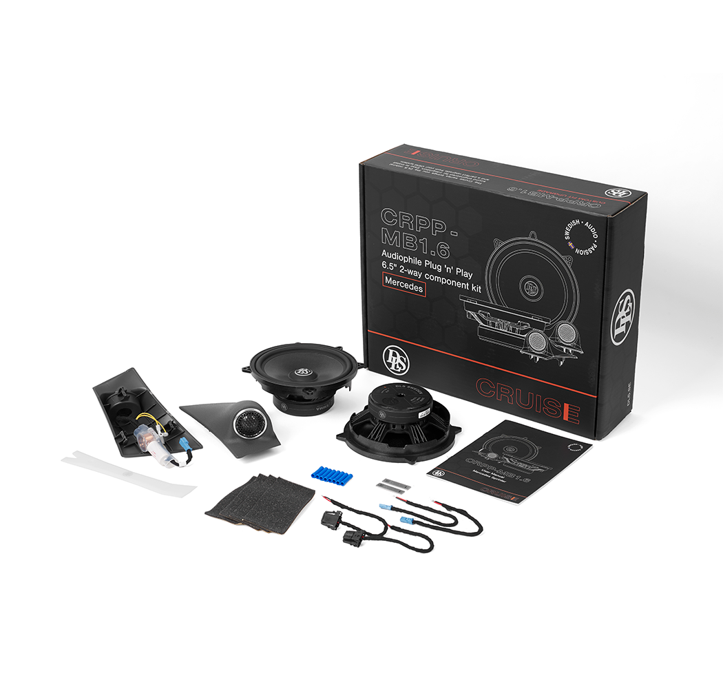 DLS Cruise Mercedes 6,5" Plug'n'Play Component Speaker Kit - Afbeelding 8